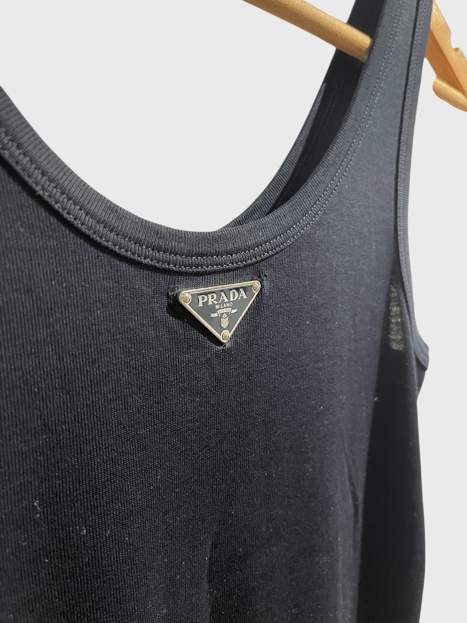Robe Prada bleu marine T.36