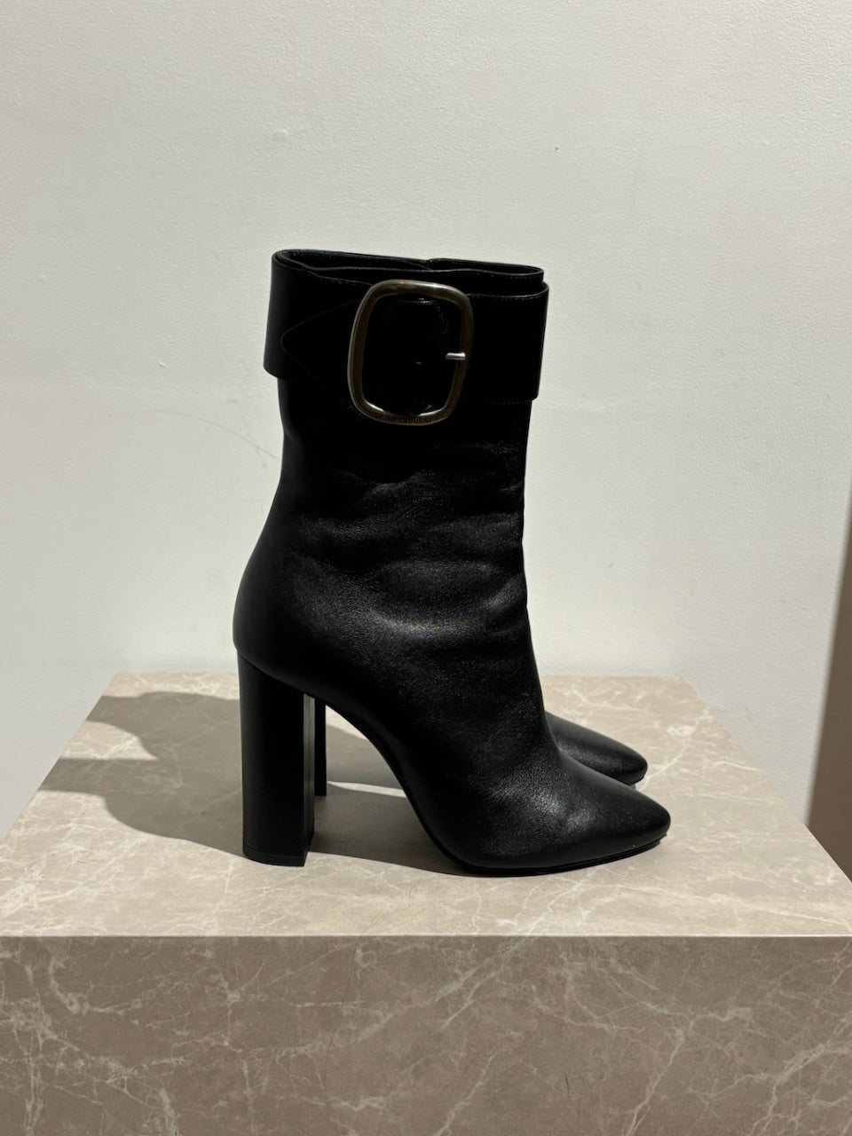 Bottines Saint Laurent noires T.37,5