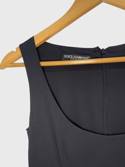 Robe Dolce & Gabbana noire T.34