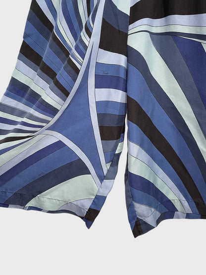 Short Pucci bleu T.XS