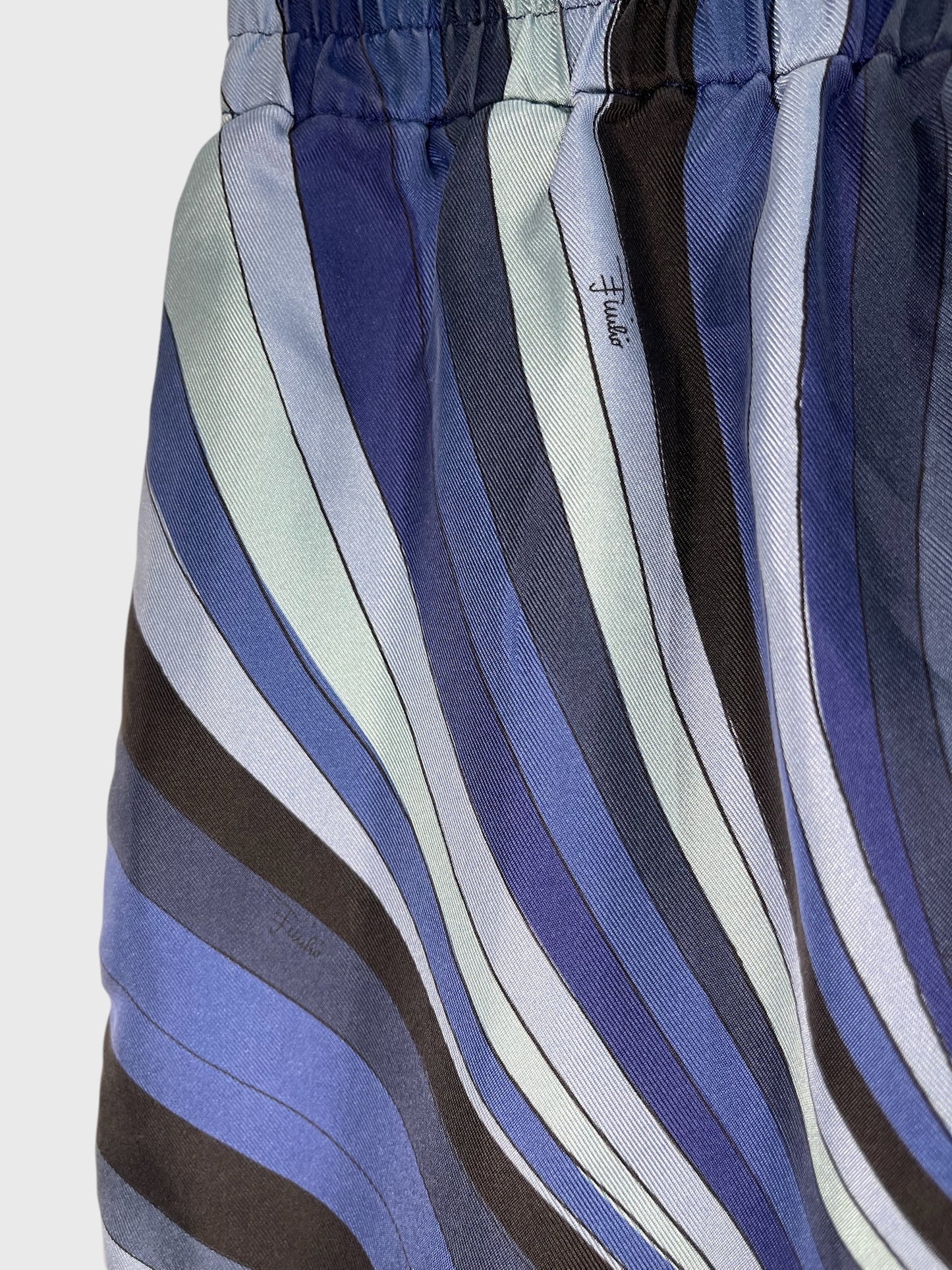 Short Pucci bleu T.XS