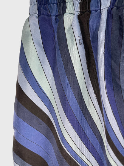 Short Pucci bleu T.XS