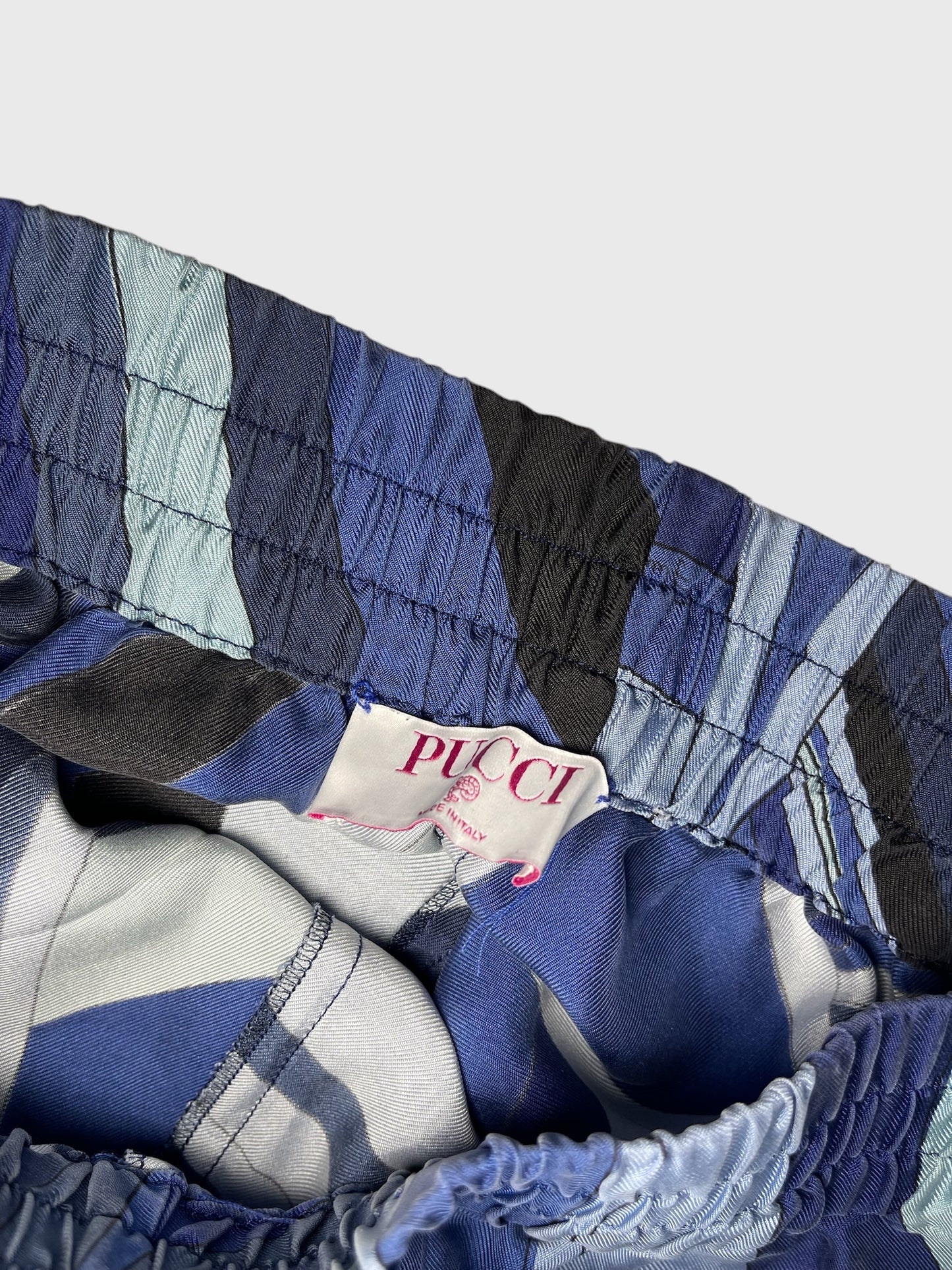 Short Pucci bleu T.XS
