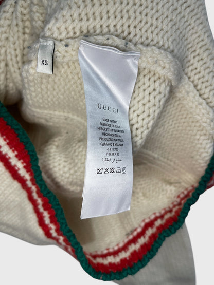 Cardigan Gucci blanc T.XS