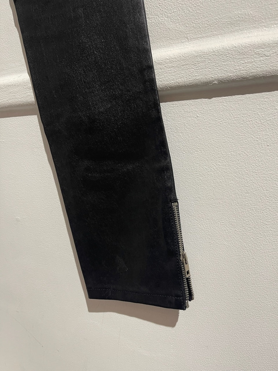 Pantalon Joseph cuir noir T.38