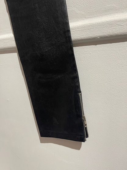 Pantalon Joseph cuir noir T.38