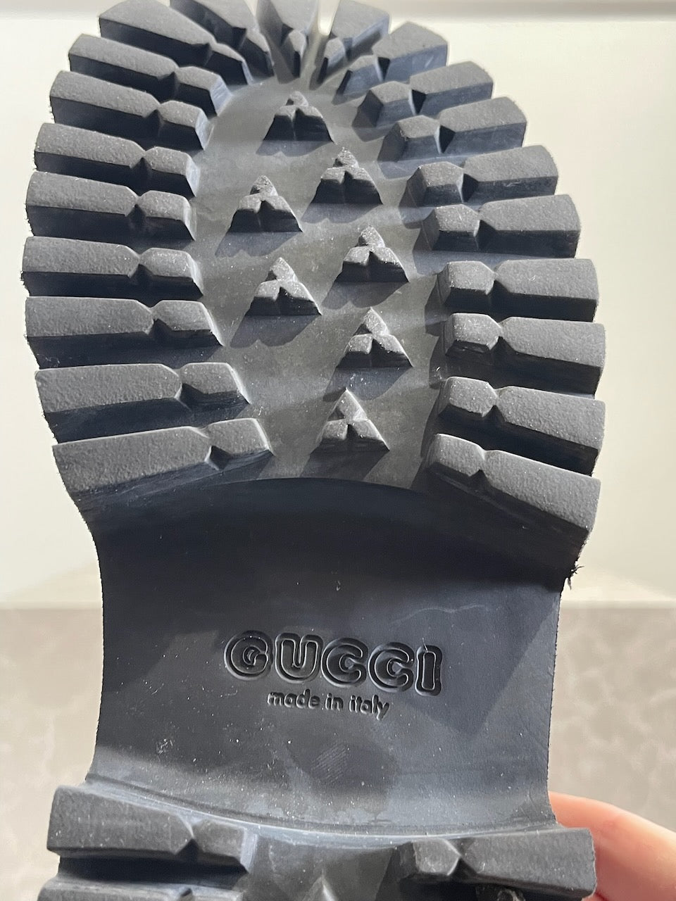 Mules Gucci noirs T.36