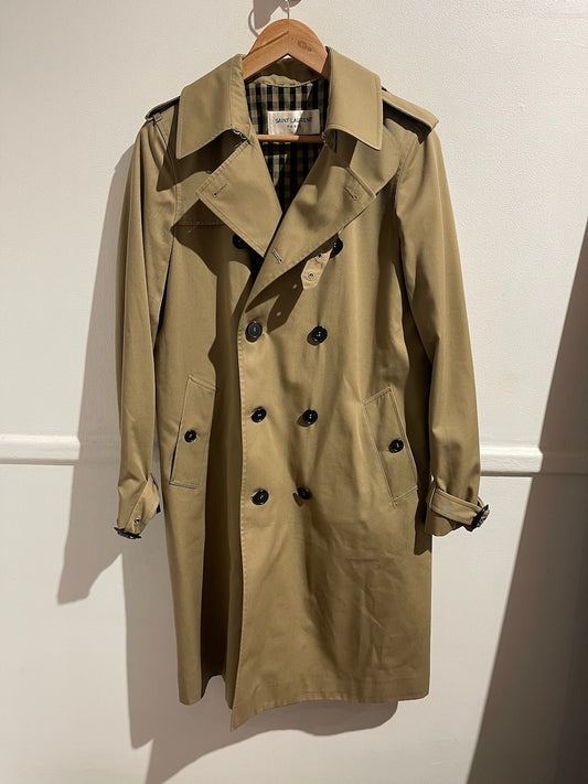 Trench Saint Laurent beige T.40