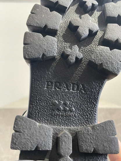 Sandales Prada noires T.36