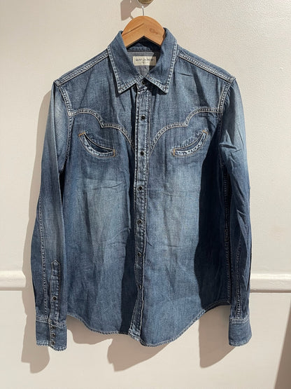 Chemise Saint Laurent en jeans T.L