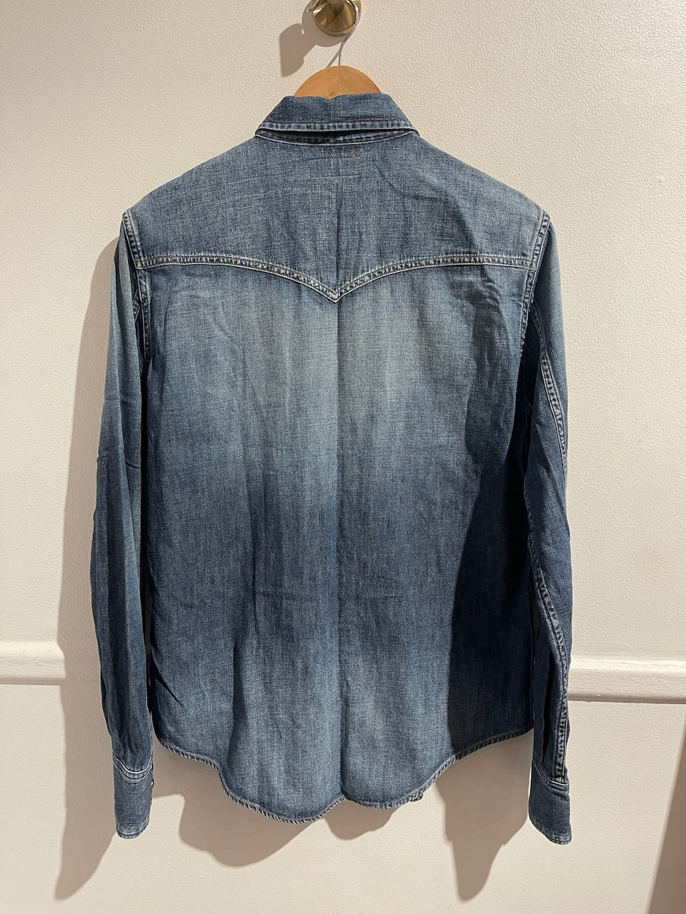 Chemise Saint Laurent en jeans T.L