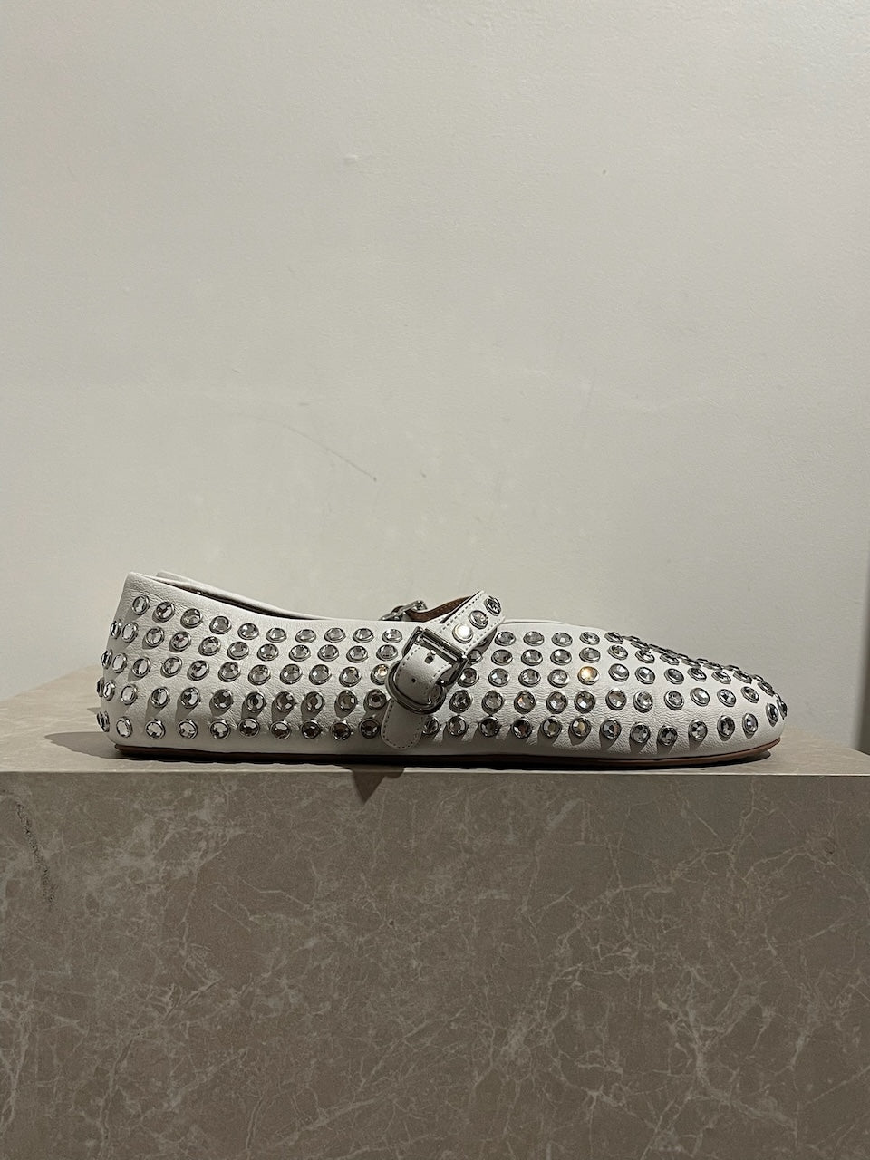 Ballerines Alaia blanches T.40