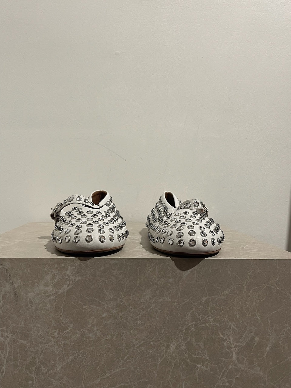 Ballerines Alaia blanches T.40