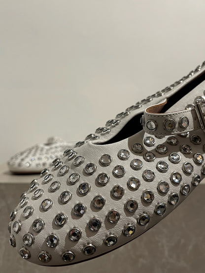 Ballerines Alaia blanches T.40