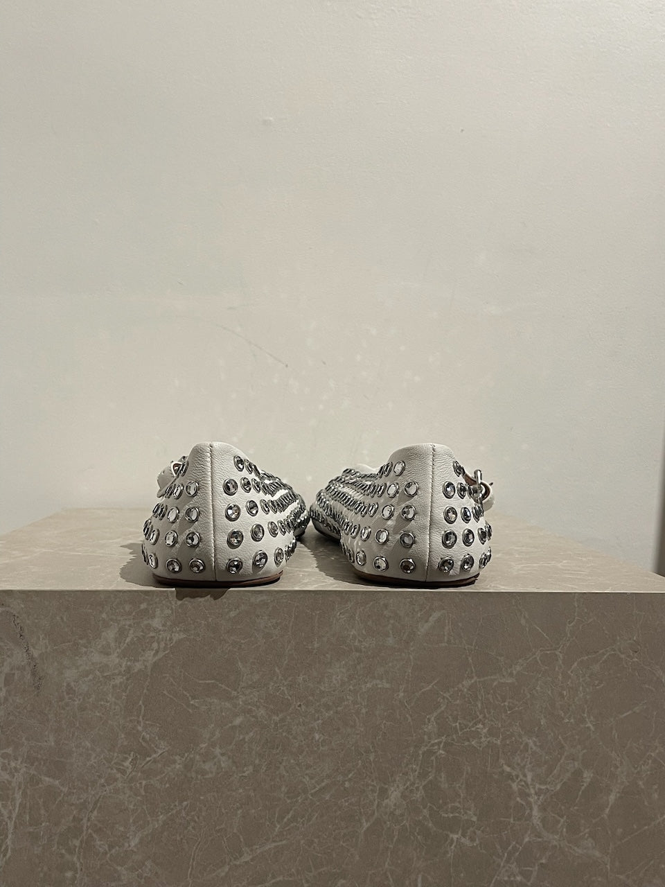 Ballerines Alaia blanches T.40