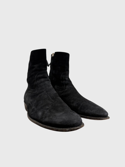 Bottines Dior noires T.44