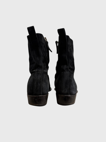 Bottines Dior noires T.44