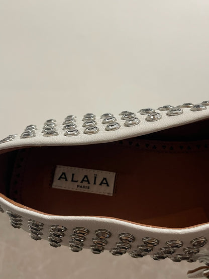 Ballerines Alaia blanches T.40