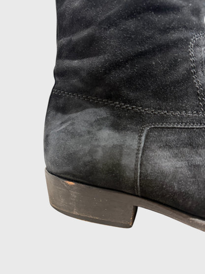Bottines Dior noires T.44