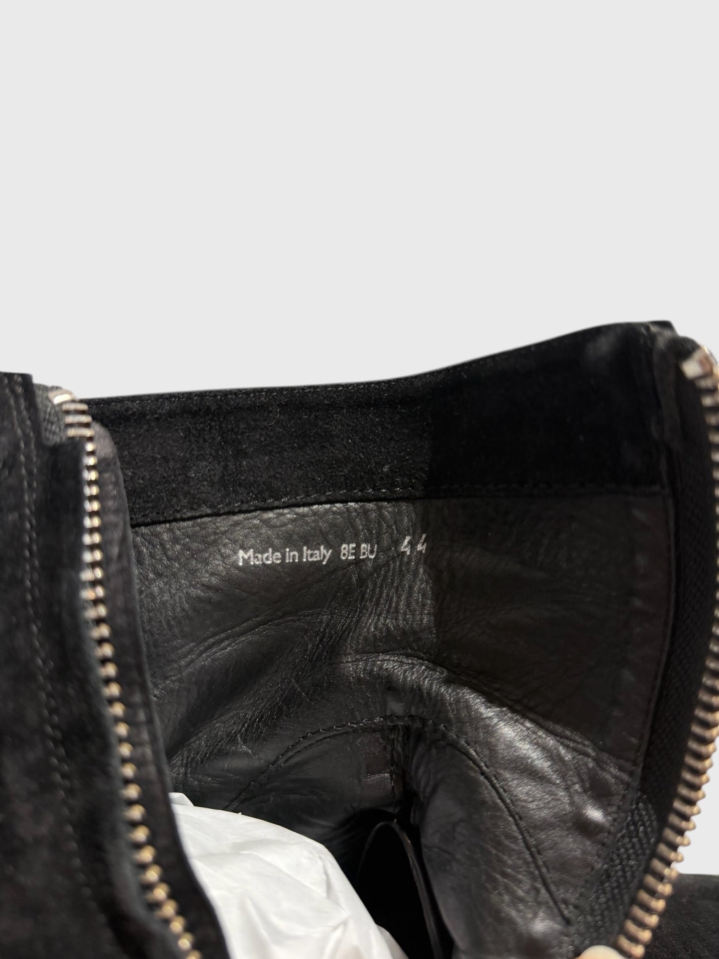 Bottines Dior noires T.44