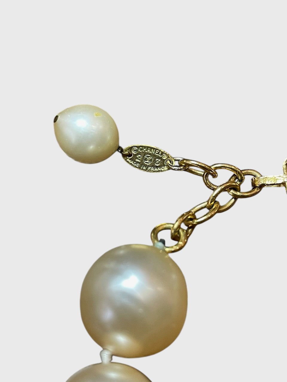 Collier Chanel perles