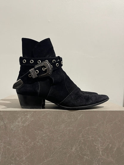 Bottines Saint Laurent noires T.37