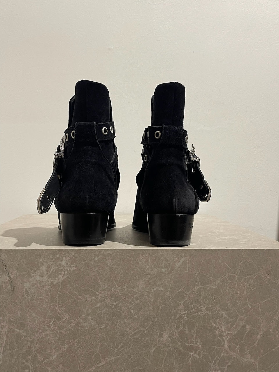 Bottines Saint Laurent noires T.37