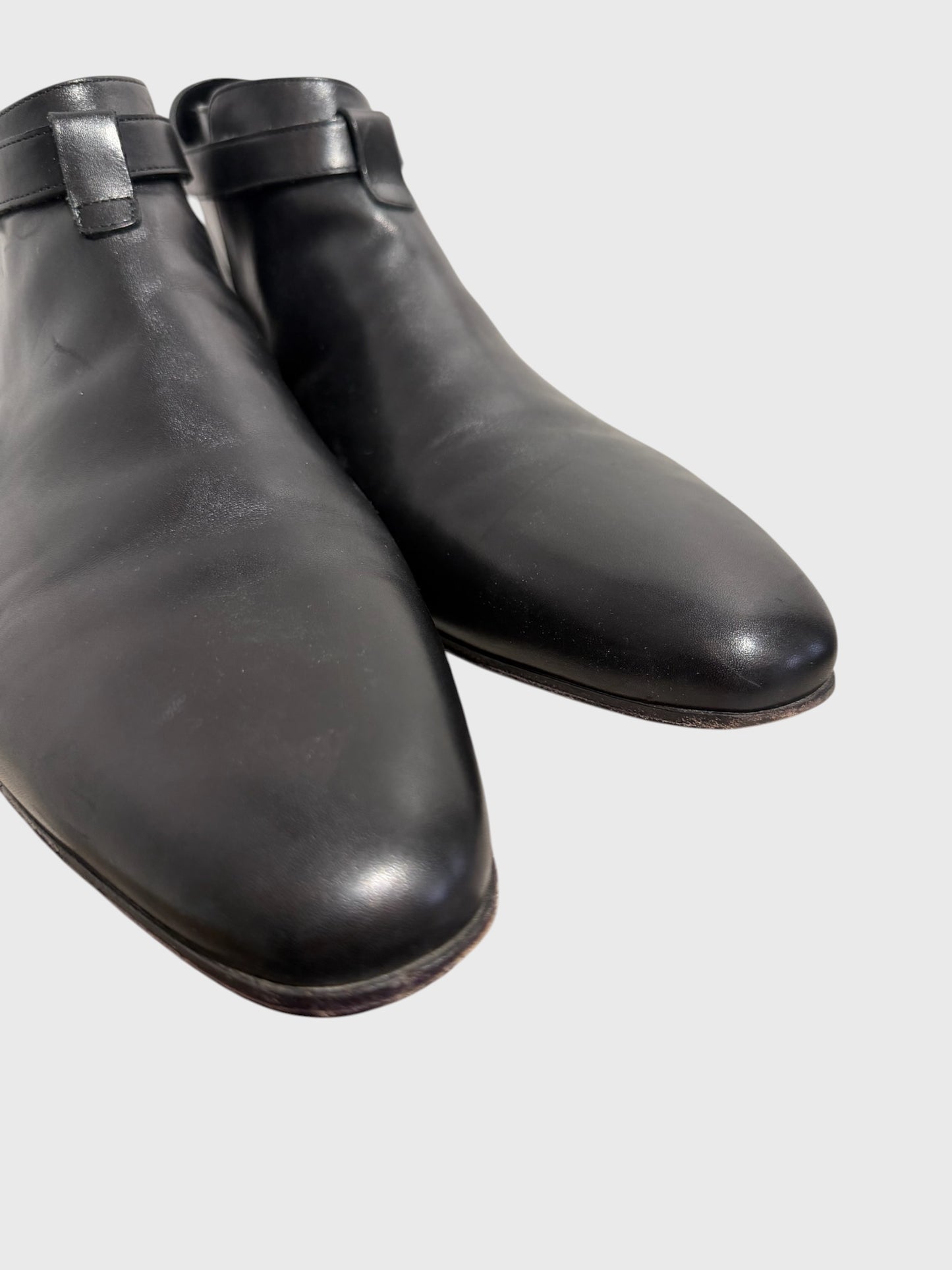 Bottines Saint Laurent noires T.45