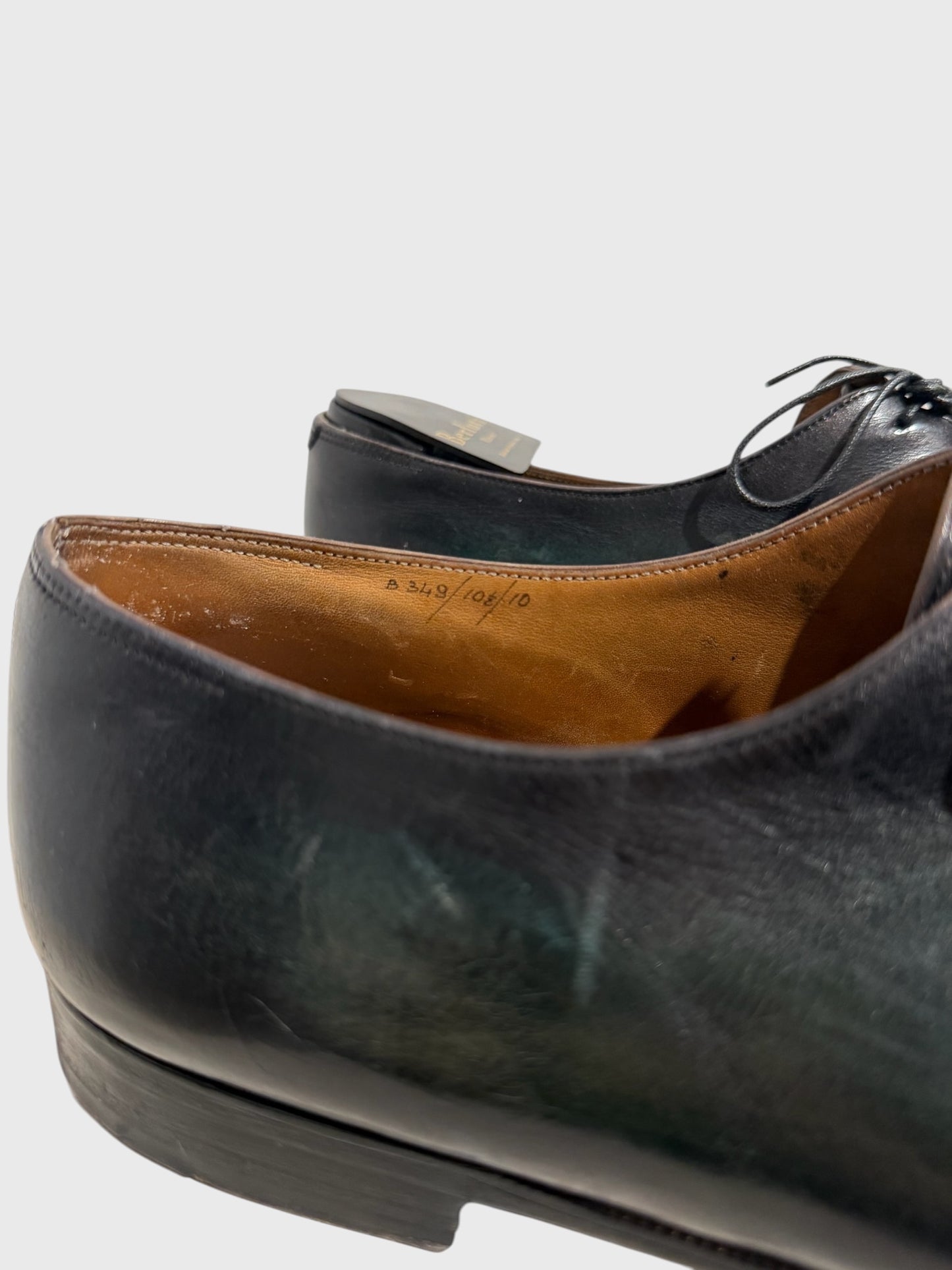 Richelieus Berluti verts T.44,5