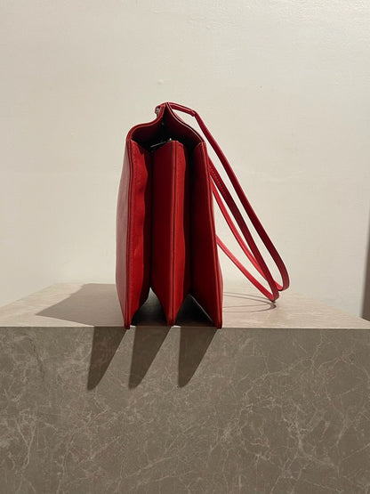 Sac Celine Clasp rouge