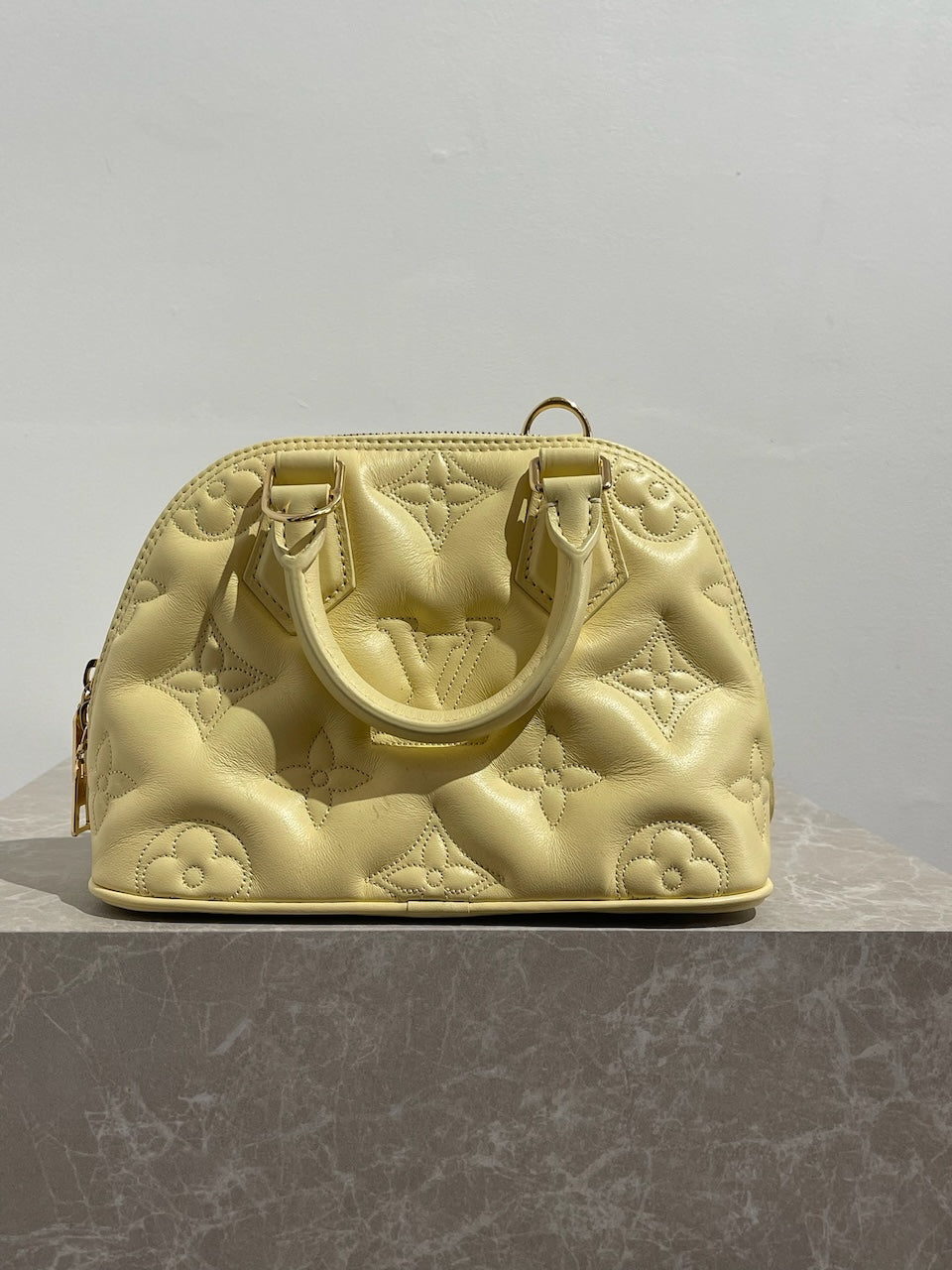 Sac Louis Vuitton BB Alma jaune NEUF