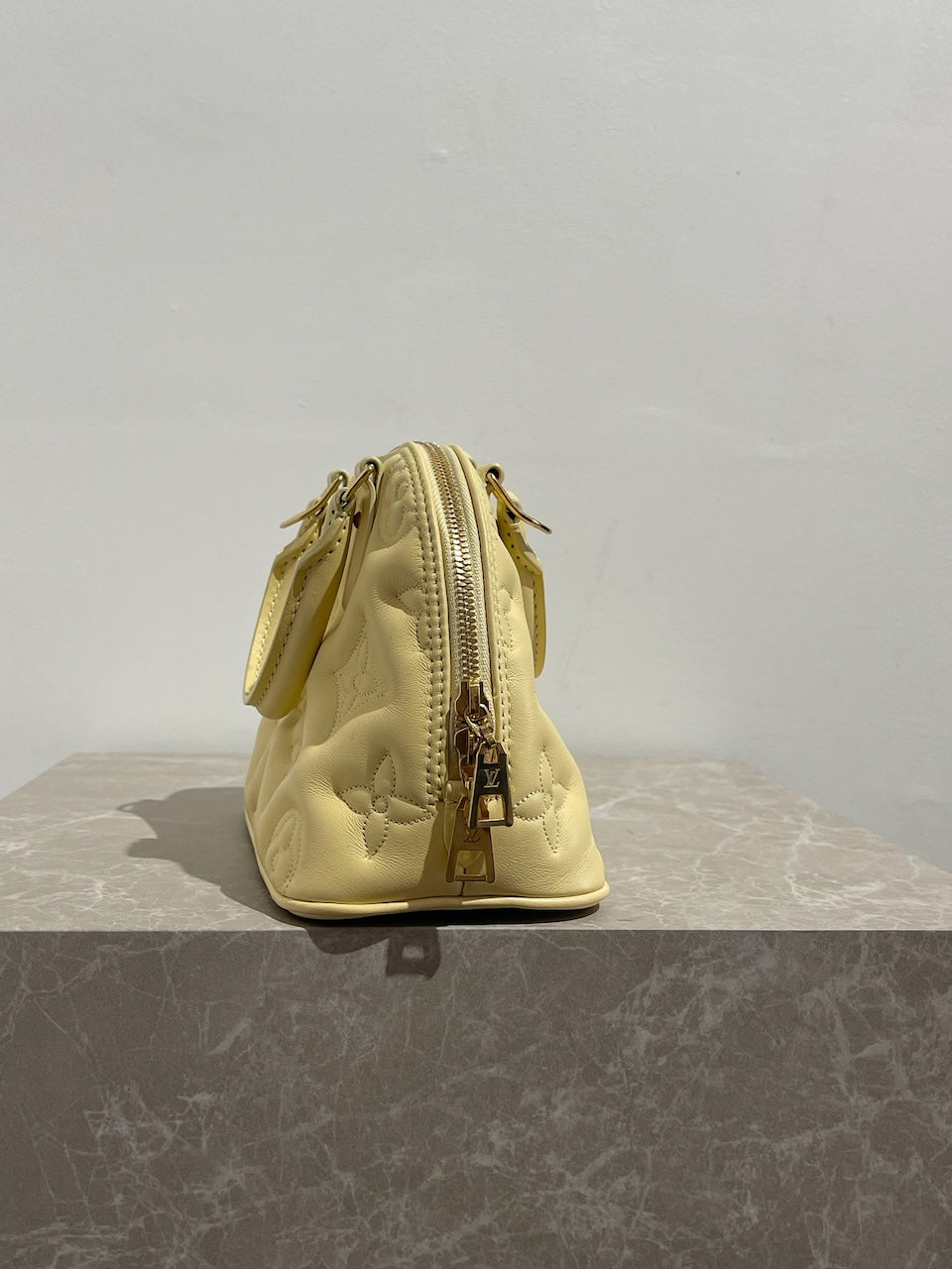 Sac Louis Vuitton BB Alma jaune NEUF