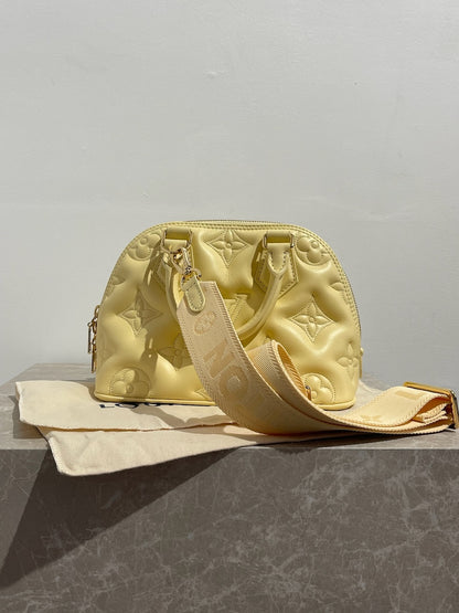 Sac Louis Vuitton BB Alma jaune NEUF