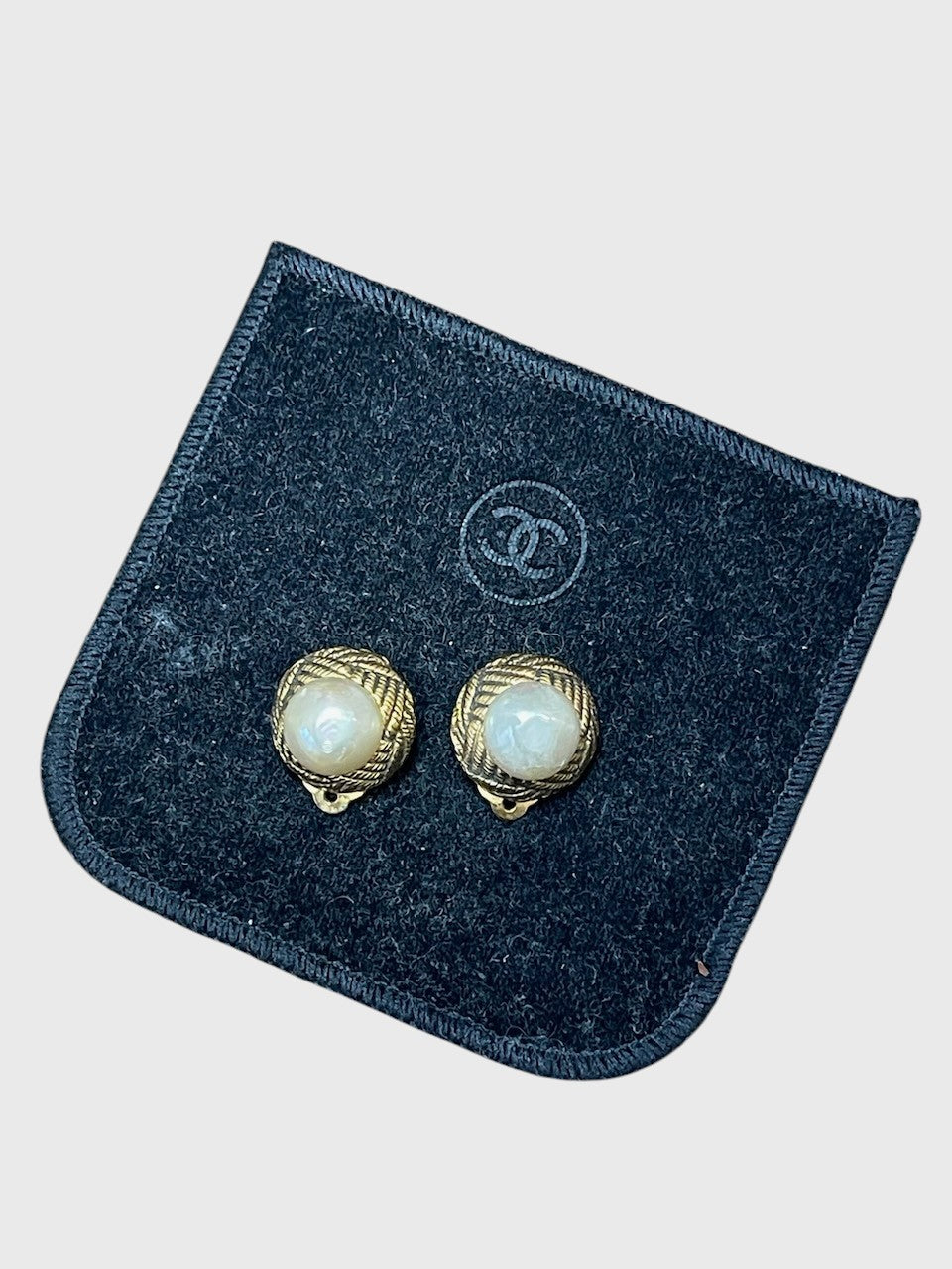 Boucles d'oreilles Chanel vintage