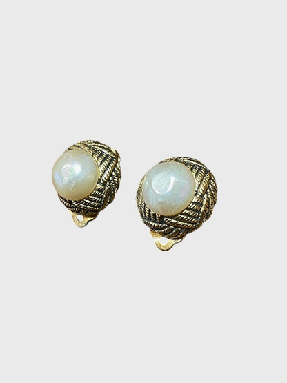 Boucles d'oreilles Chanel vintage