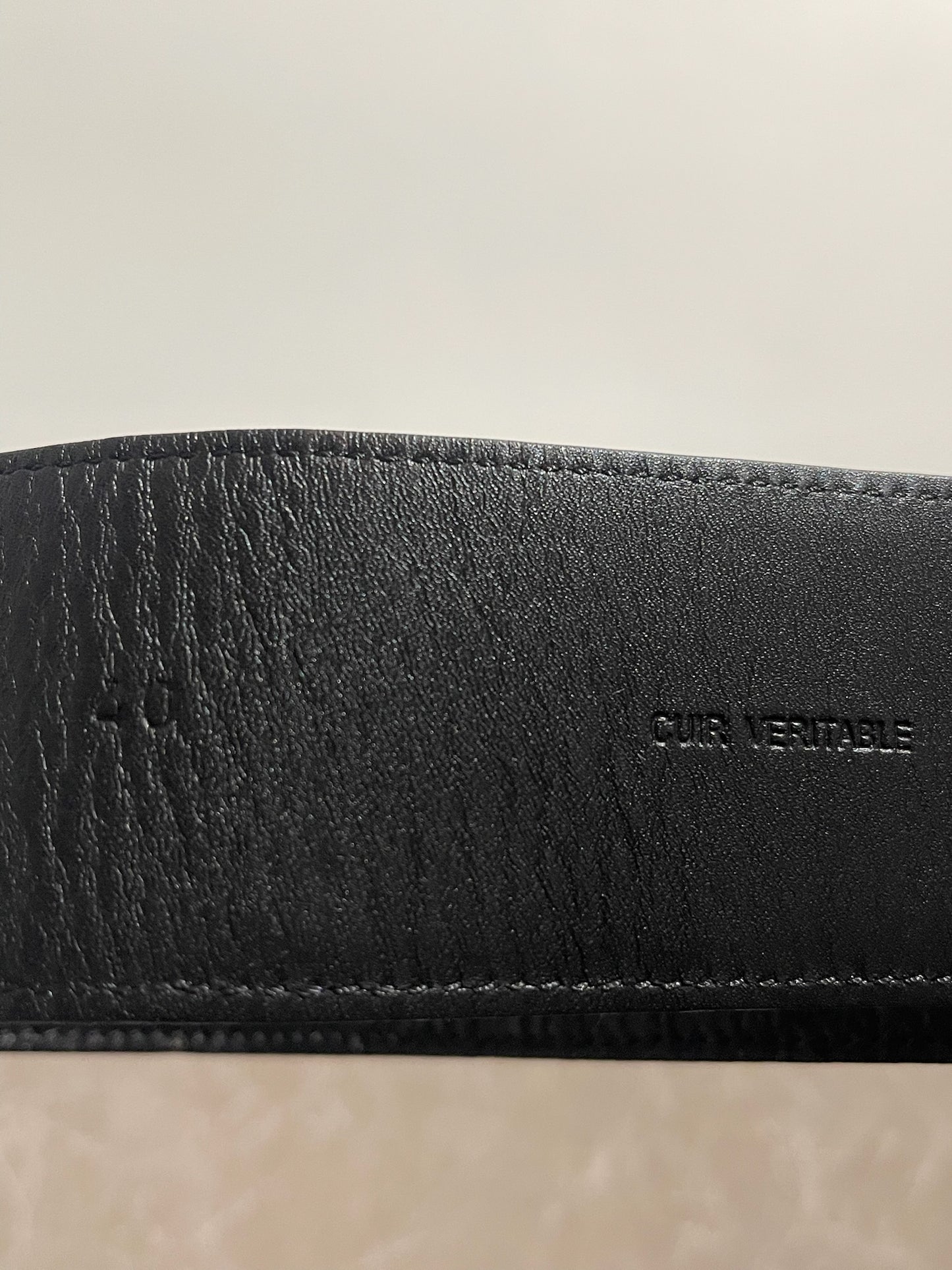 Ceinture Chanel noir