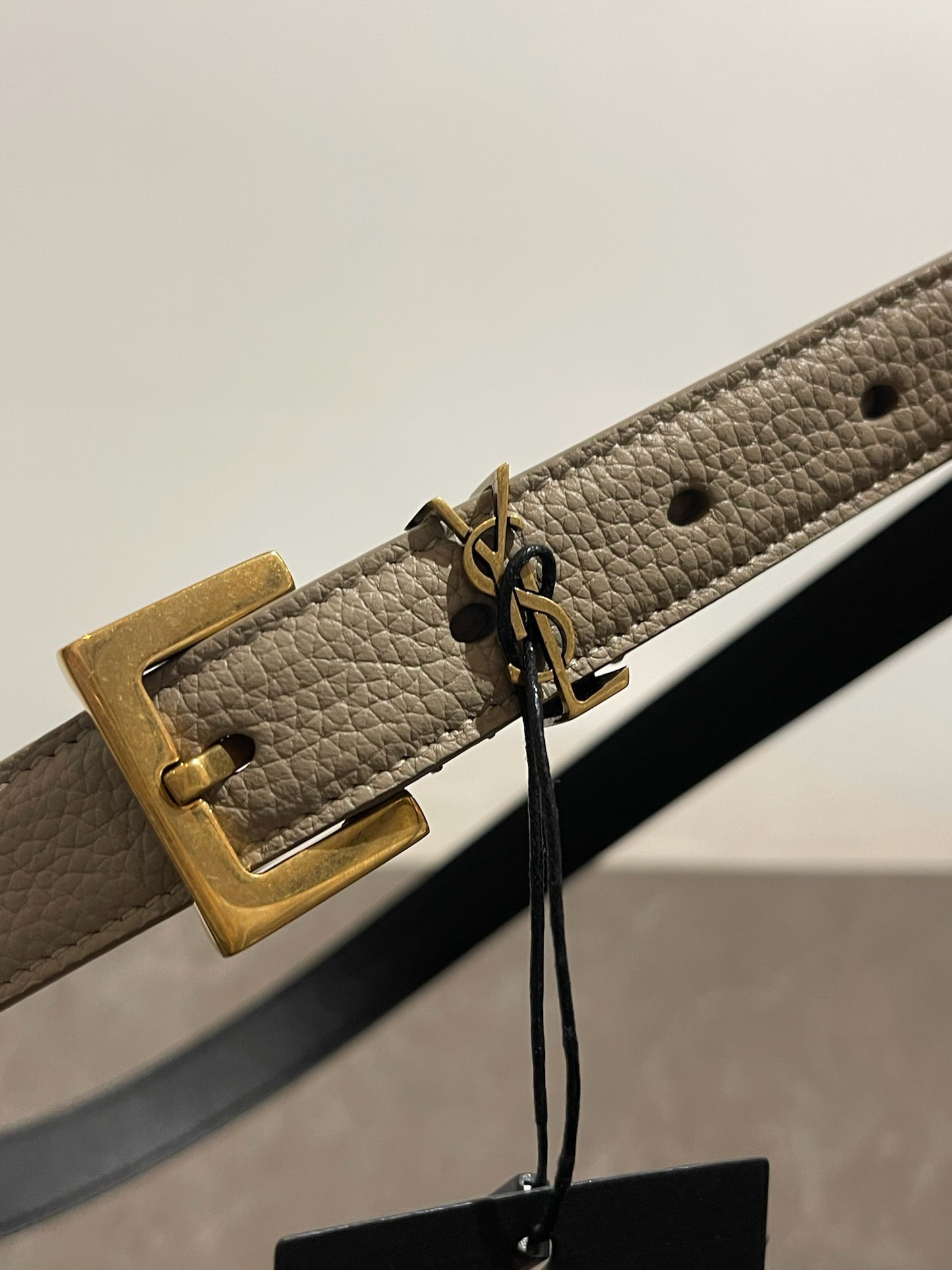 Ceinture Saint Laurent beige T.75