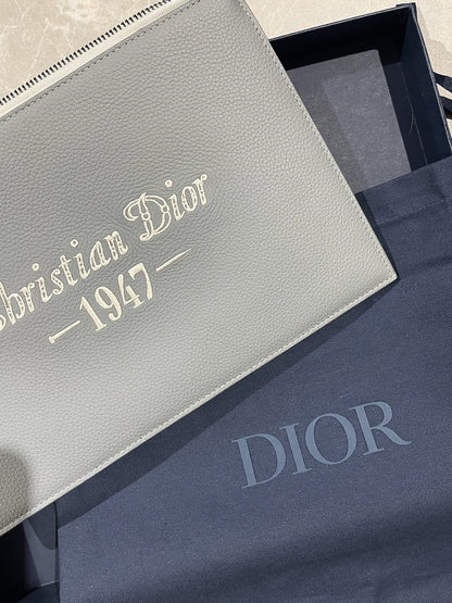 Pochette Dior grise NEUVE