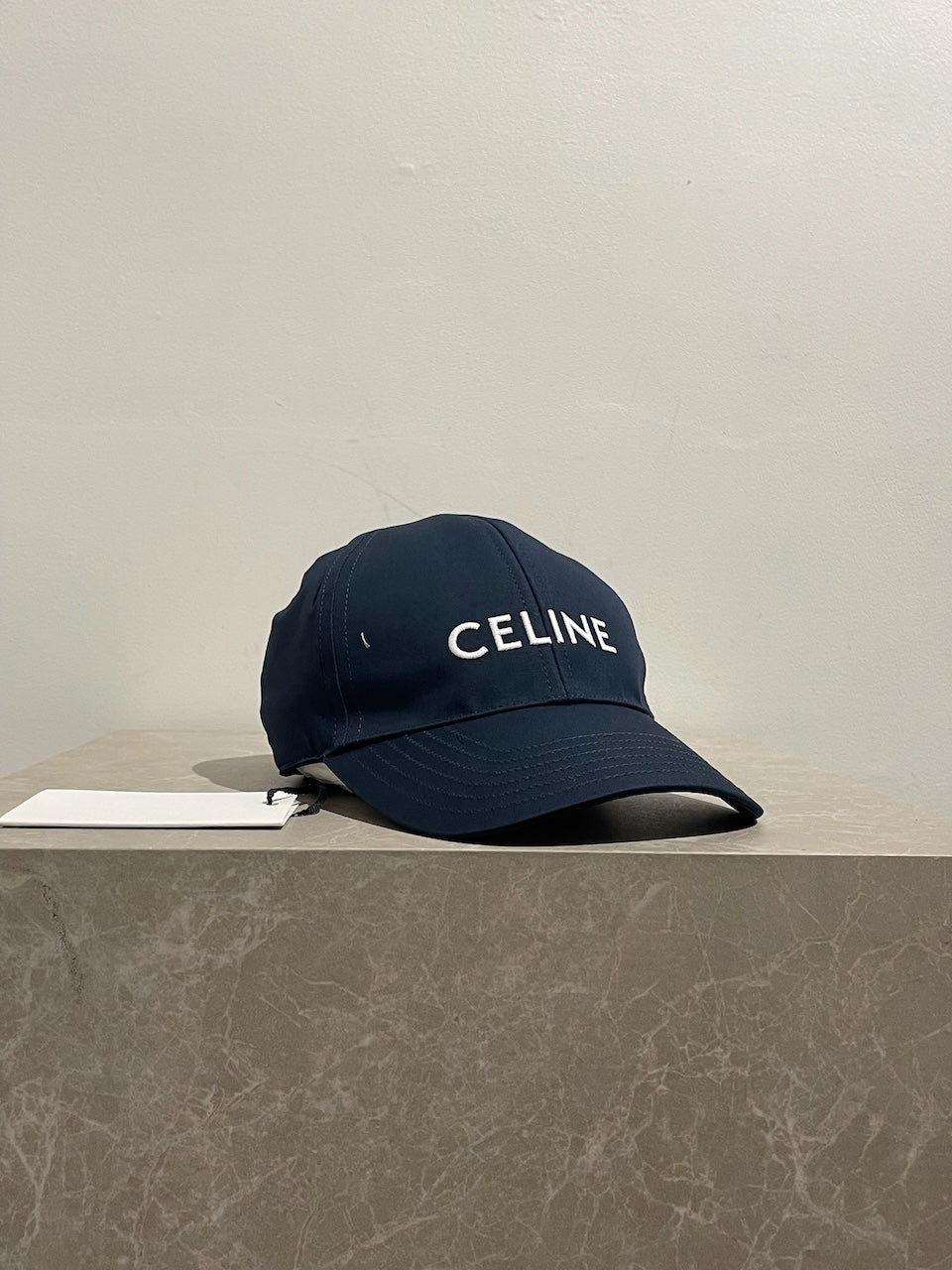 Casquette Celine bleu marine T.M