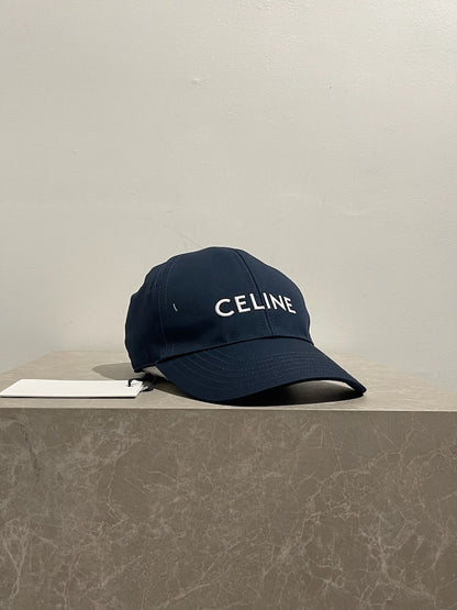 Casquette Celine bleu marine T.M