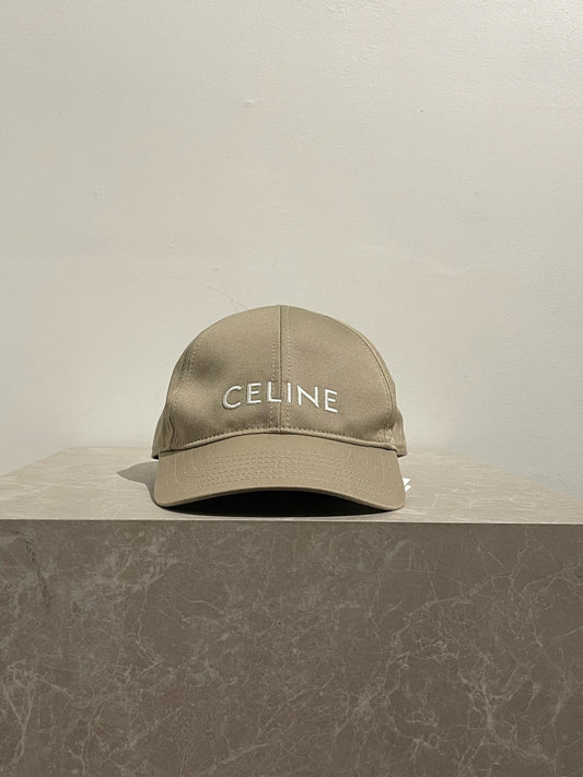 Casquette Celine beige T.M