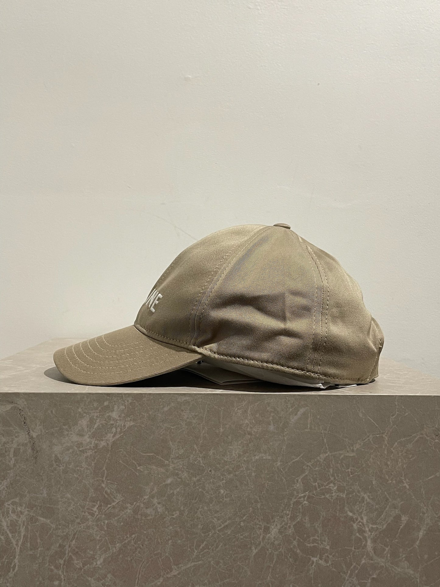Casquette Celine beige T.M