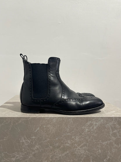 Bottines Hermes Brighton noires T.36