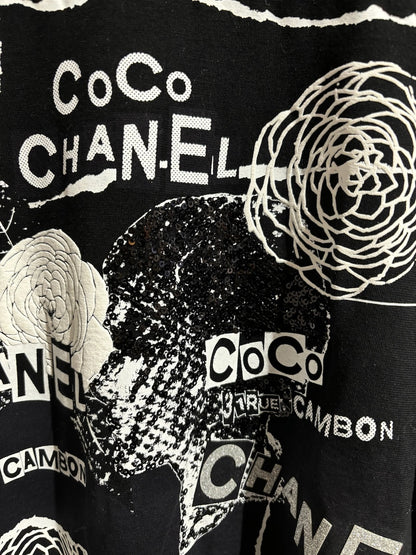 T-shirt Chanel noir T.S NEUF