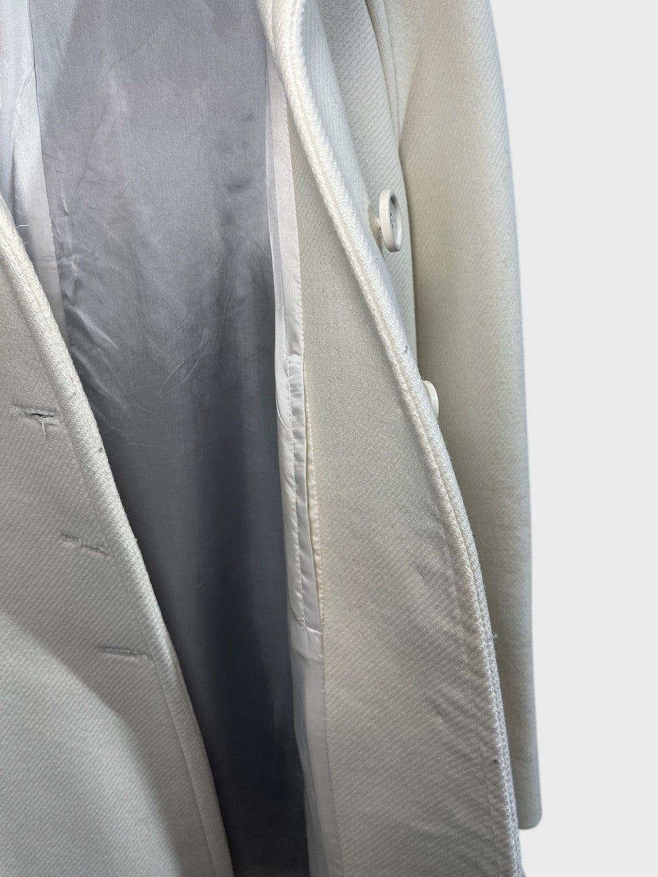 Manteau Courrèges crème T.38