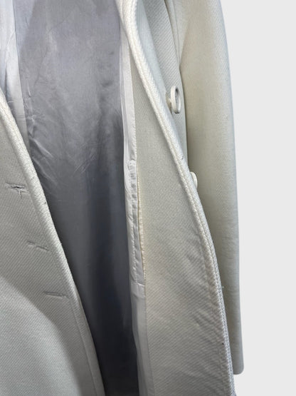Manteau Courrèges crème T.38