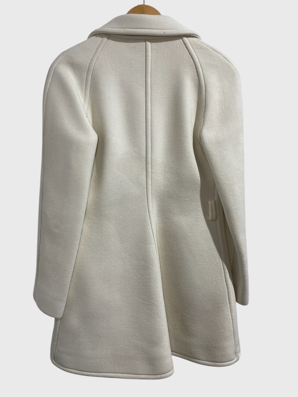 Manteau Courrèges crème T.38