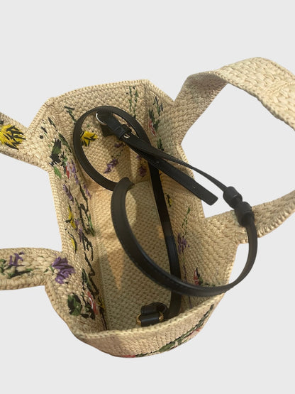 Sac Loewe en raphia