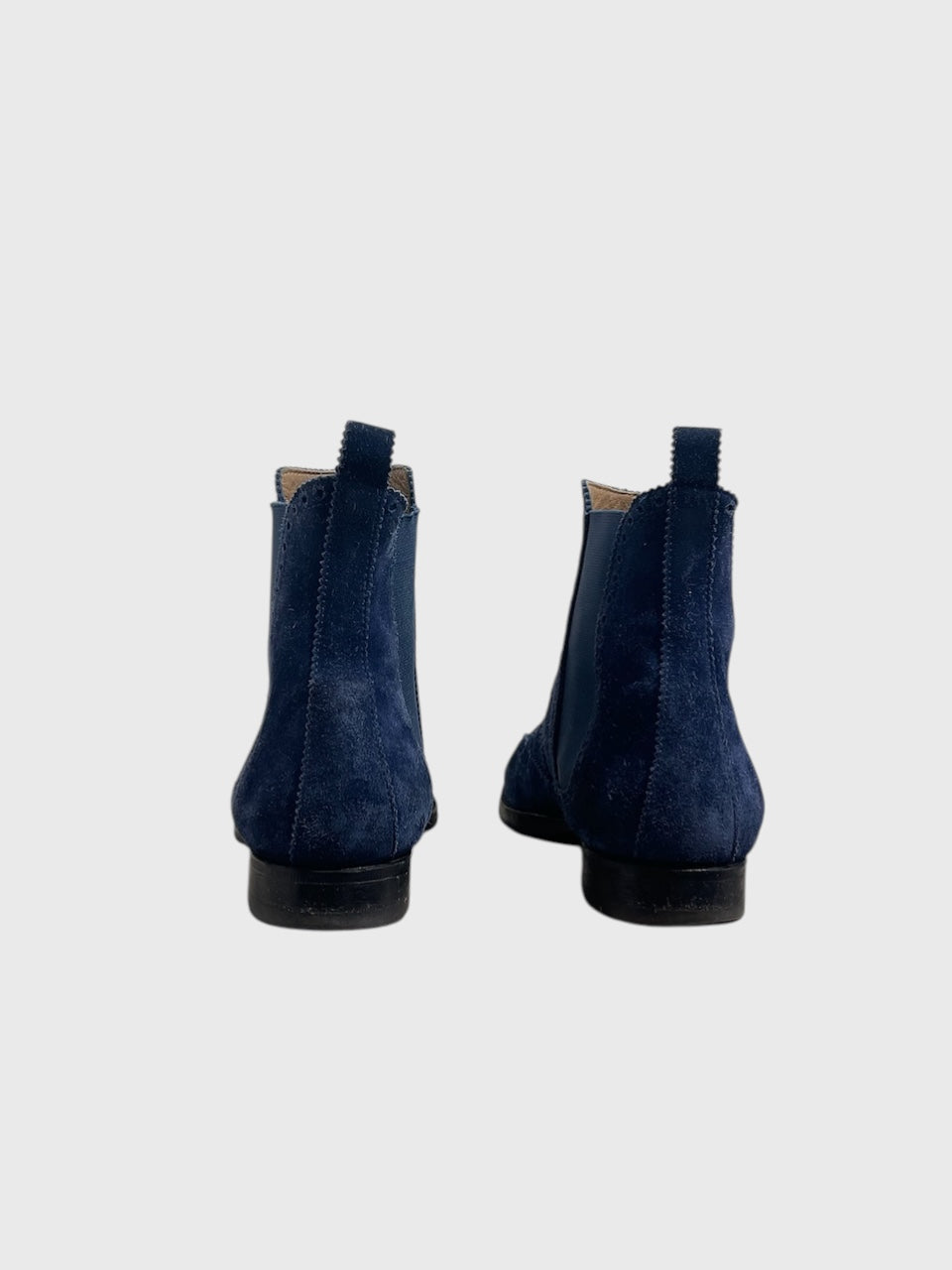 Bottines Hermes Brighton bleues T.36