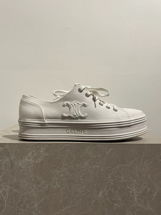 Baskets Celine blanches T.40
